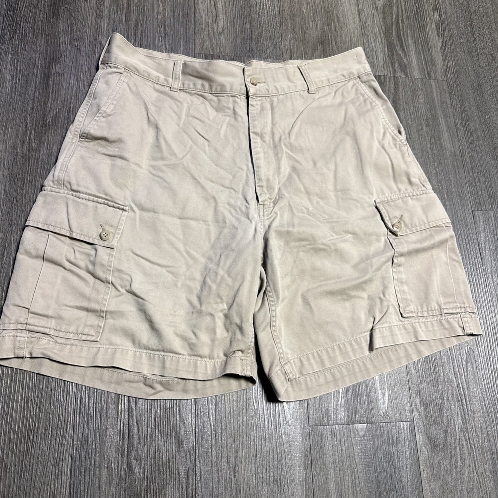 Polo Ralph Lauren Vintage Cargo Khaki Shorts Baggy Men's 36